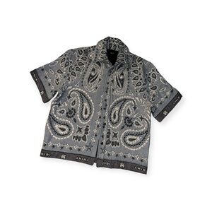 Amiri Tapestry Bandana Shirt